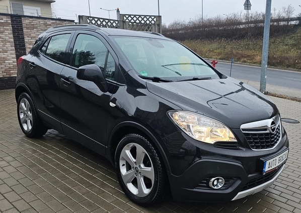 Opel Mokka cena 48900 przebieg: 129143, rok produkcji 2014 z Rychwał małe 379